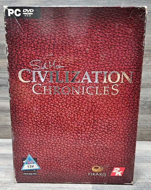 Sid Meier Civilization Chronicles PC Game Box Set