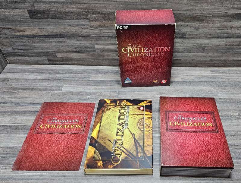 Sid Meier Civilization Chronicles PC Game Box Set