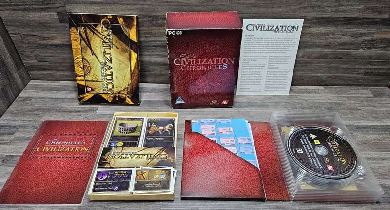 Sid Meier Civilization Chronicles PC Game Box Set
