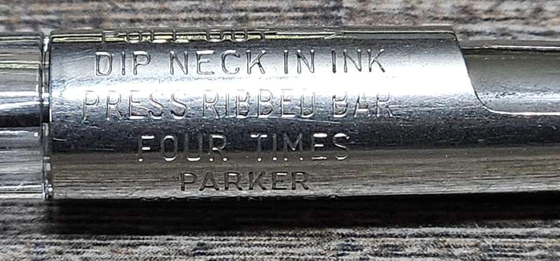 Boxed vintage Parker VP fountain pen, 14K gold nib