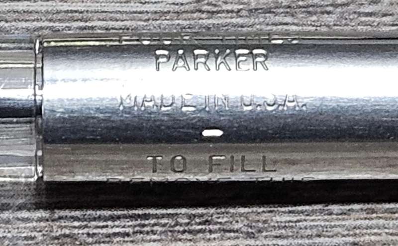 Boxed vintage Parker VP fountain pen, 14K gold nib
