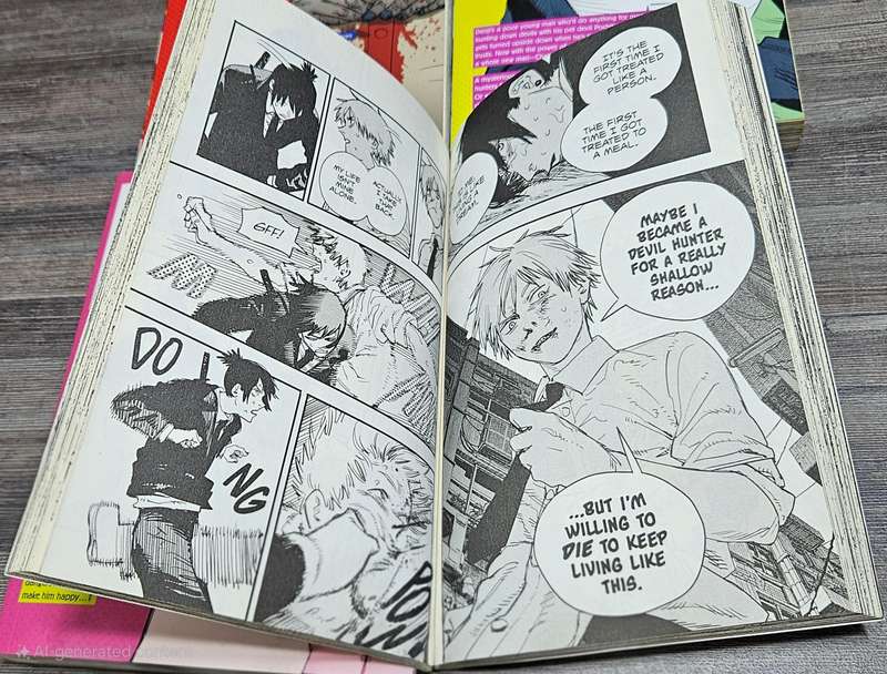 Chainsaw Man - Tatsuki Fujimoto 4 volumes