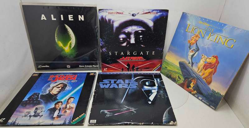 9X Laser Discs