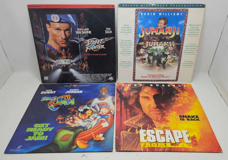 4X Laser discs