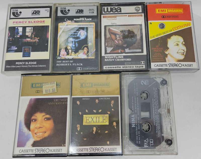 ~~~R1 START~~~Cassettes: Blues & Soul Mixed Lot