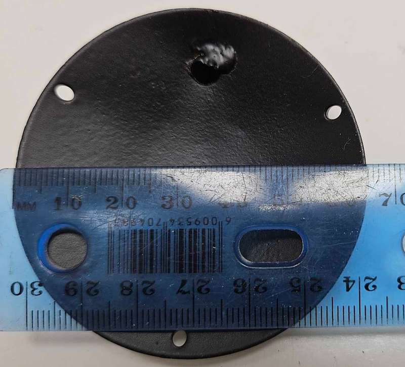 10X Large round metal furniture handles
