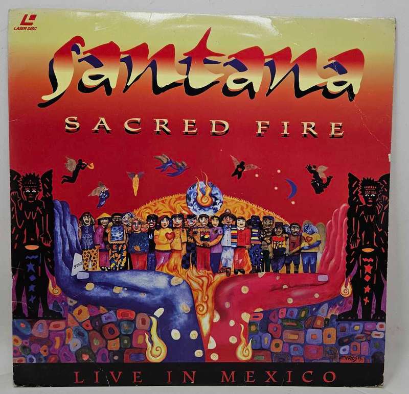 Santana - Sacred Fire - Laser Disc