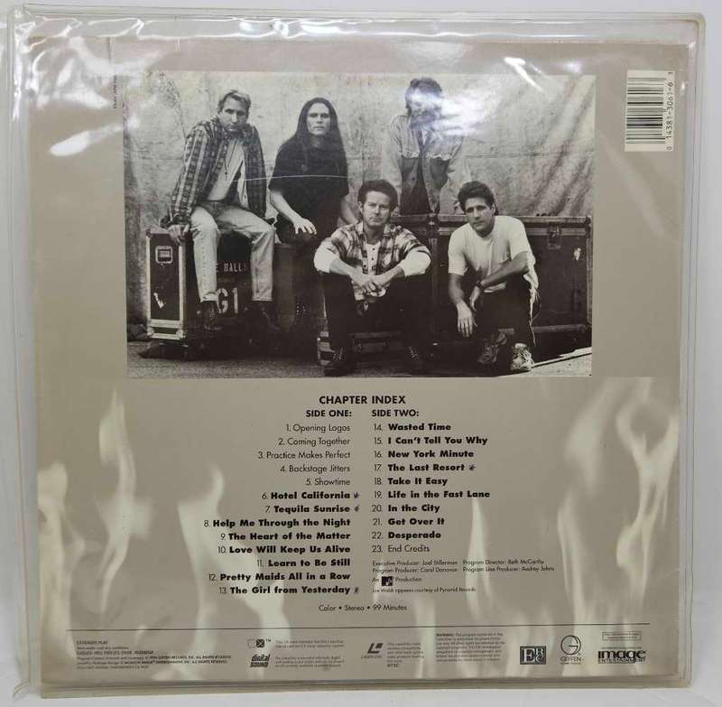 Eagles - Hell Freezes Over - Laser Disc