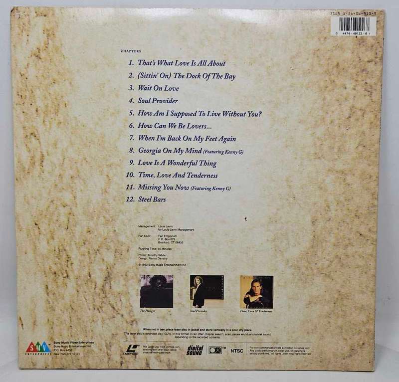 Michael Bolton - Soul & Passion - Laser Disc