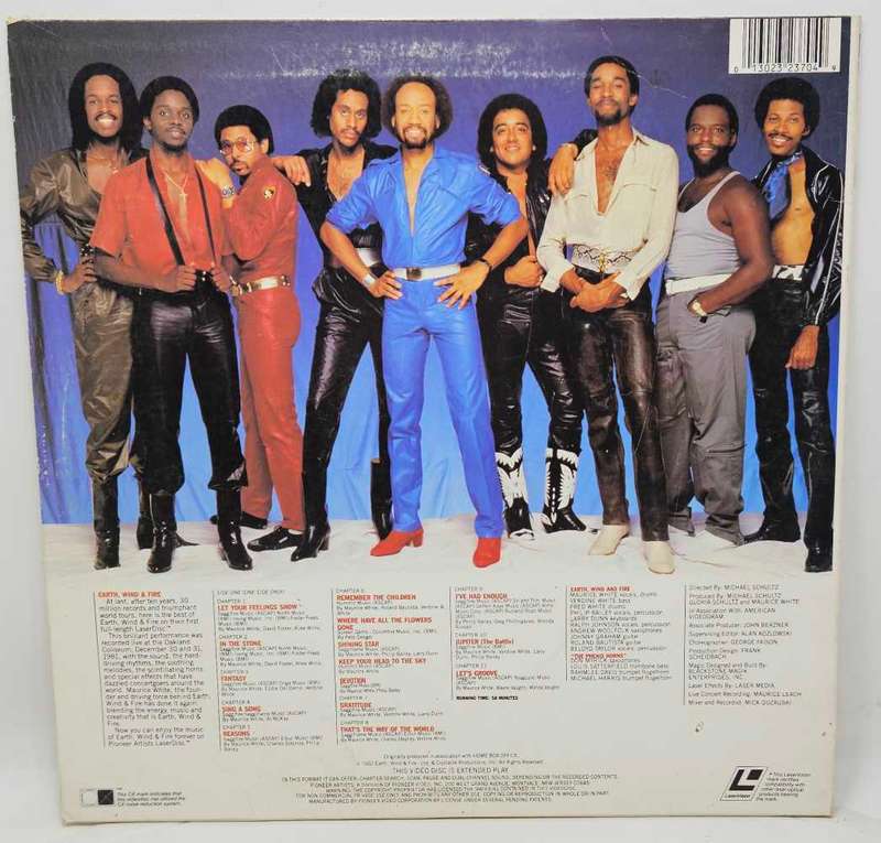 Earth Wind & Fire in Concert - Laser Disc