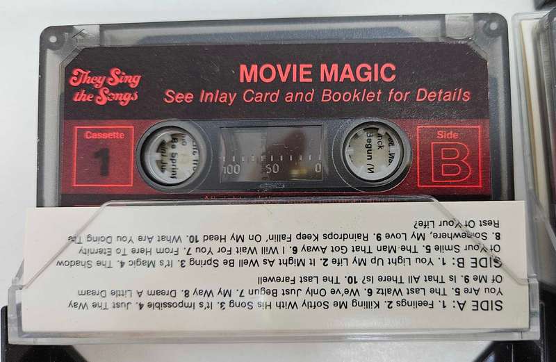 ~~~R1 START~~~Cassette Box Set - Readers Digest They Sing The Songs