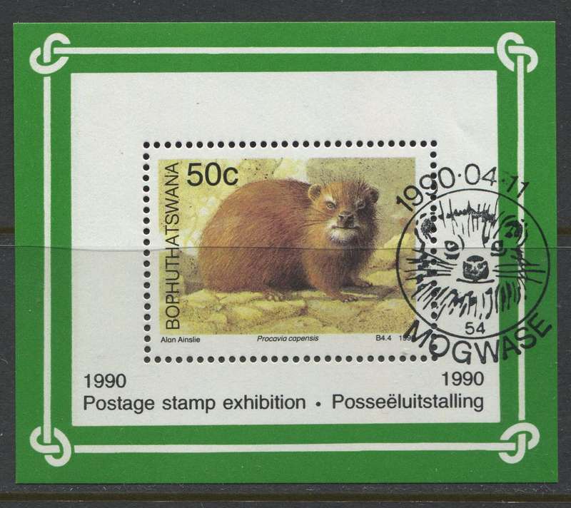Bophuthatswana - Miniature Sheet - 1990 - Used(CTO)