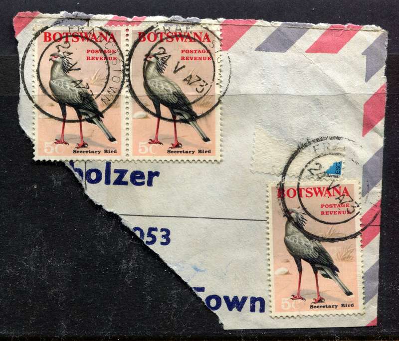 Botswana - Used On Piece