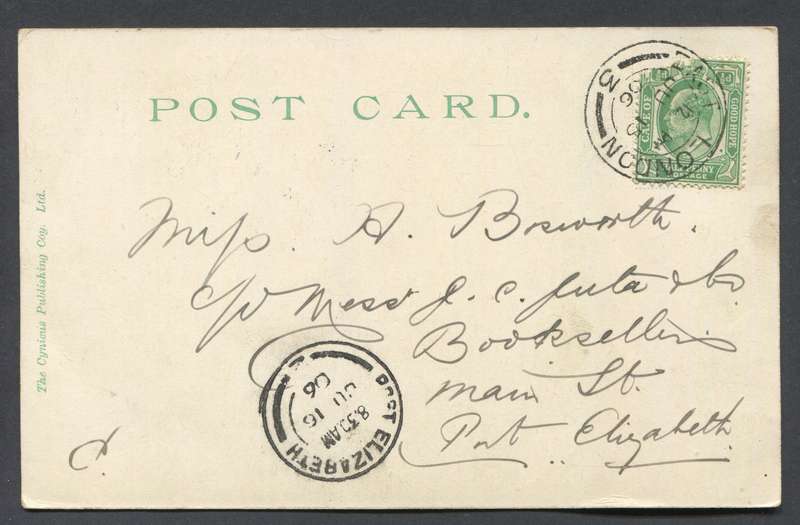 Cape of Good Hope - Post Card