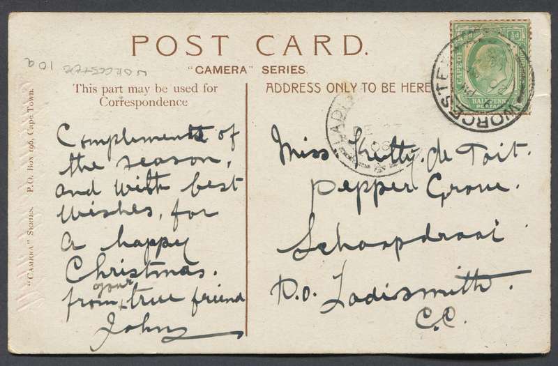 Cape of Good Hope - Post Card