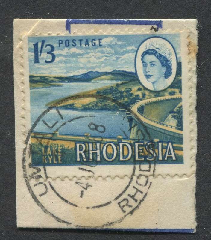 Rhodesia - Used On Piece