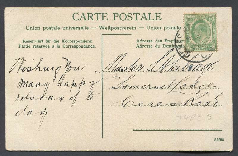 Cape of Good Hope - Post Card