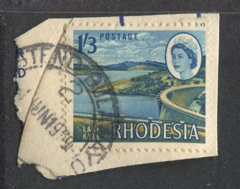Rhodesia - Used On Piece