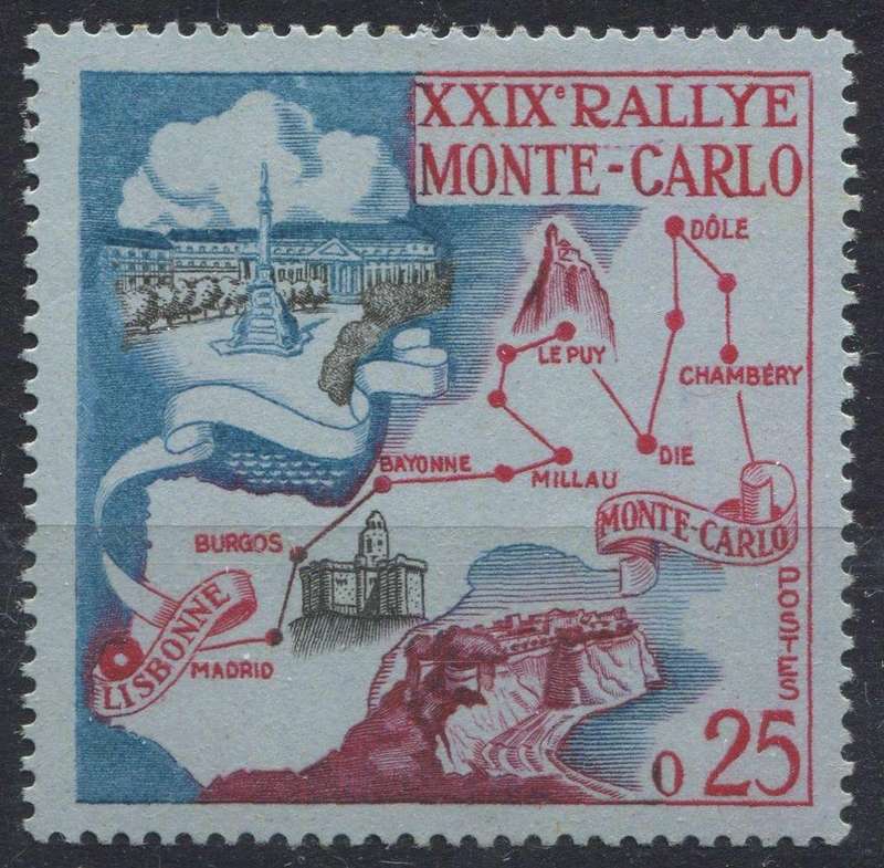 Monaco - 29th Monte Carlo Car Rally - 1960 - MM
