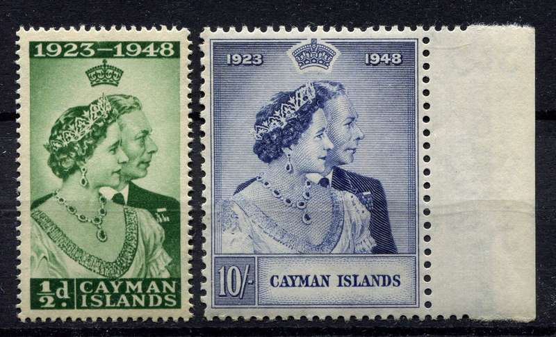 Cayman Islands - Royal Silver Wedding - 1948 - MNH
