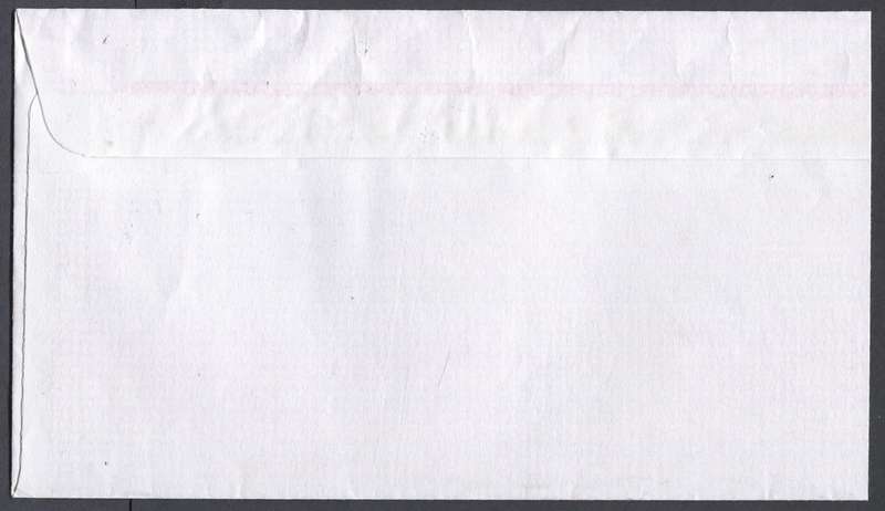 RSA - 2000 - 5c With Inscription In The Margin Partially Missing - Used On Cover