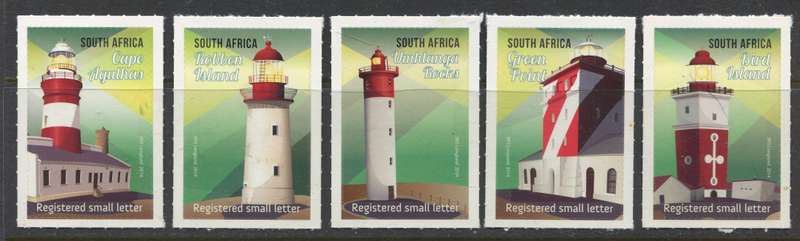 RSA - Set of 5 As Singles - 2014 - MNH