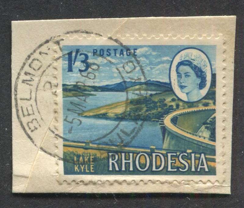 Rhodesia - Used On Piece