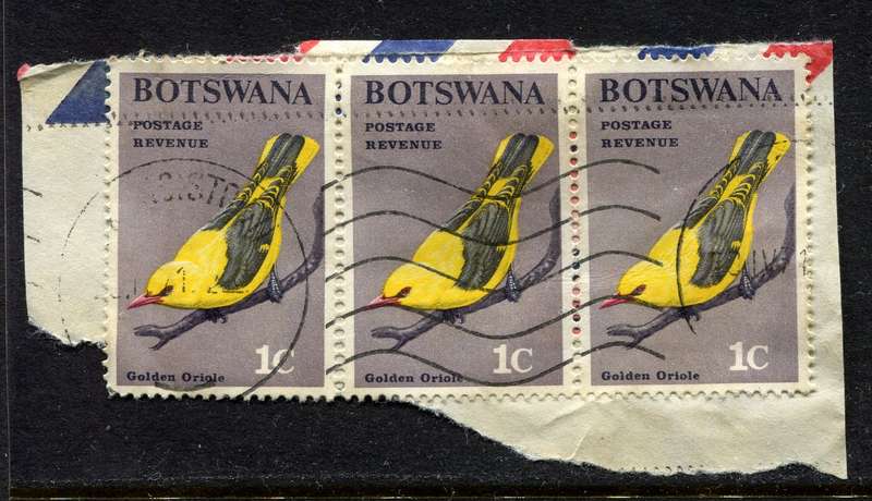 Botswana - Used On Piece