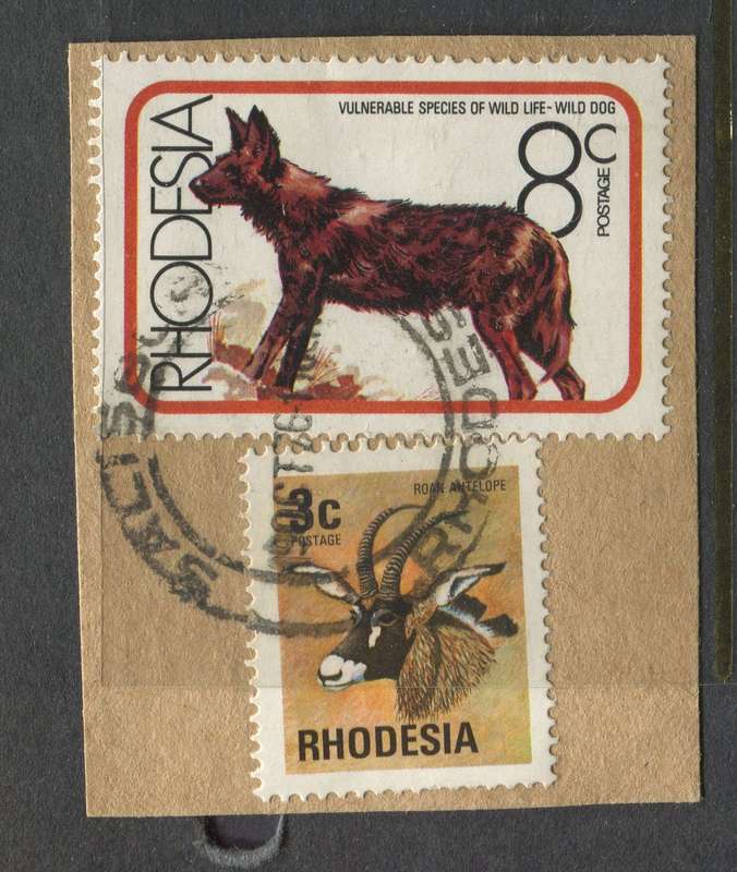 Rhodesia - Used On Piece