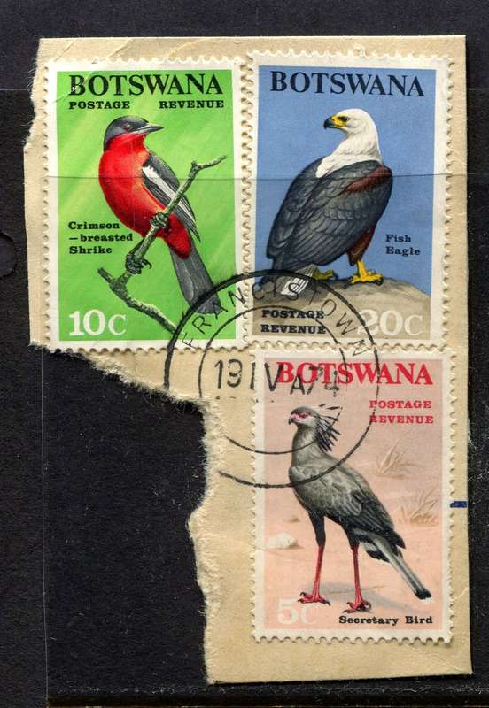 Botswana - Used On Piece