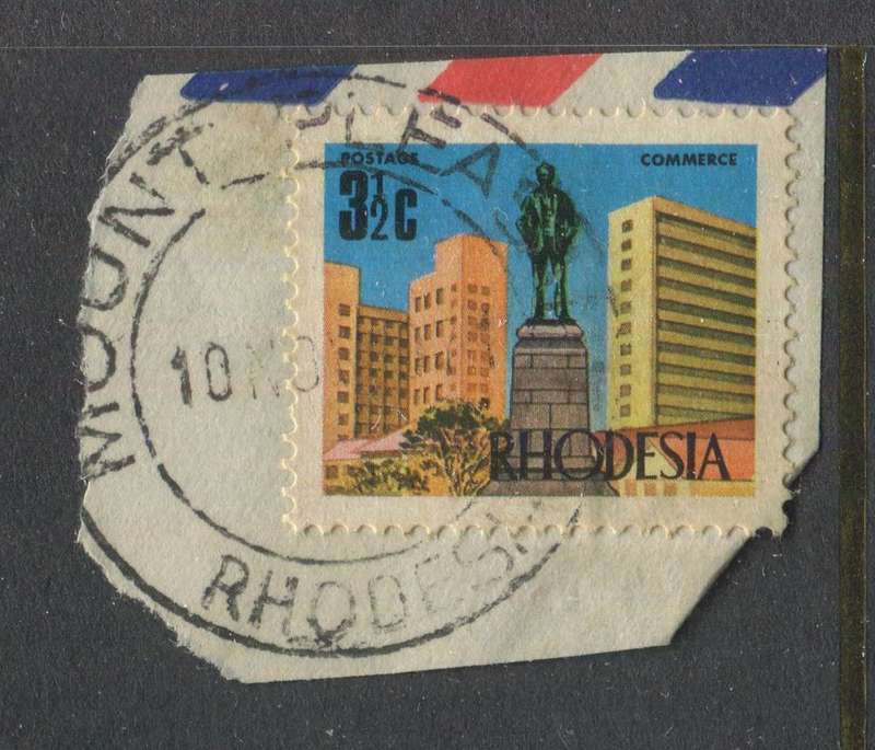 Rhodesia - Used On Piece
