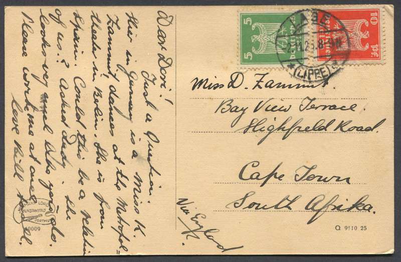 Germany - Post Card