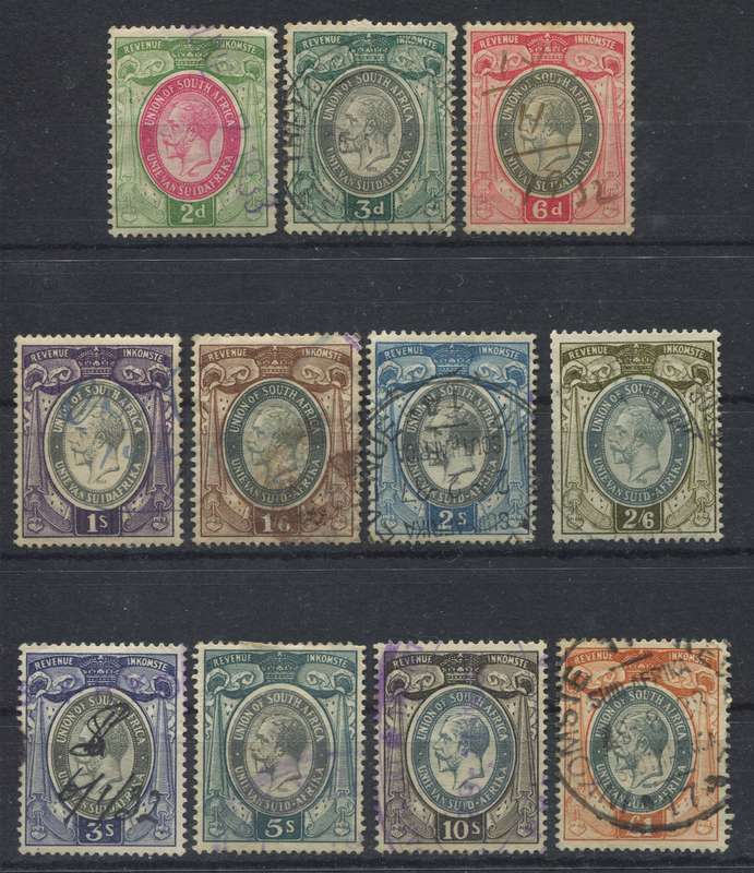Union of SA - 1931/37 - Revenue - Used