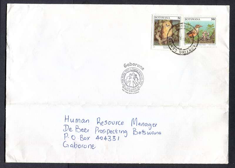Botswana - B5 Size Cover