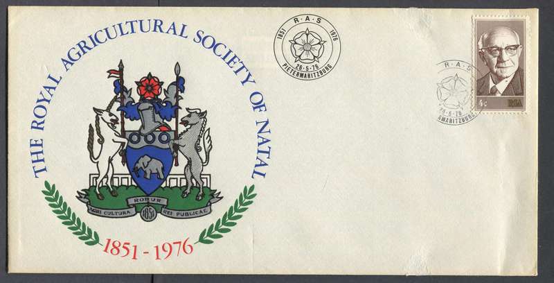 RSA - 7 Commemorative Covers Showing  Stamp Cancel Over 2 Covers To Completely Missing