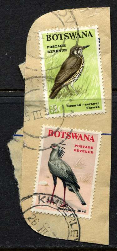 Botswana - Used On Piece