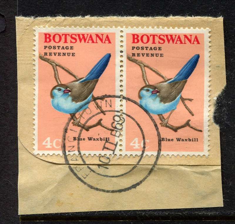 Botswana - Used On Piece