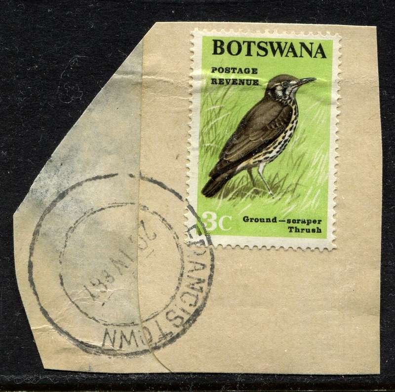 Botswana - Used On Piece