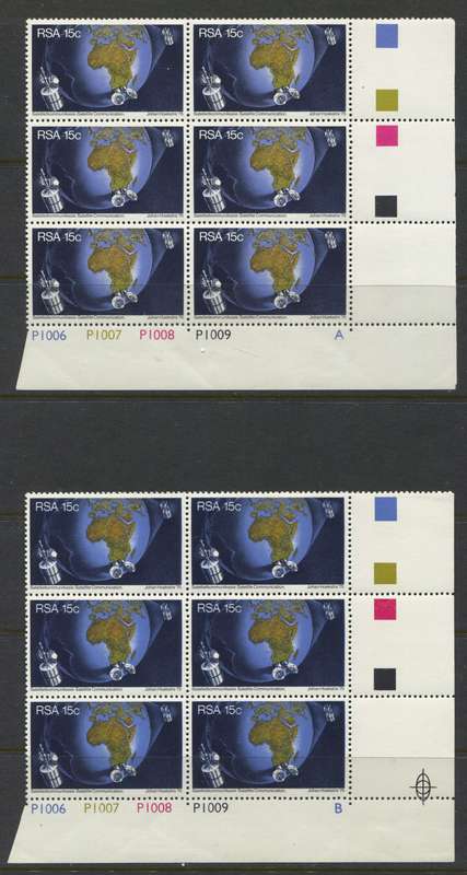 RSA - Set Of 2 Control Blocks Of 6 - 1975 - MNH