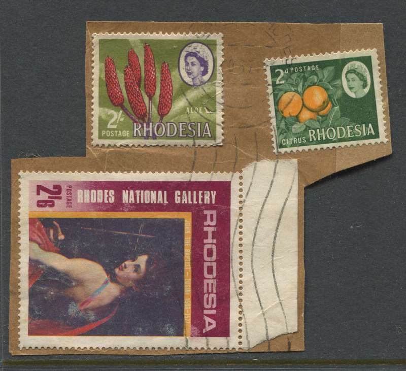 Rhodesia - Used On Piece