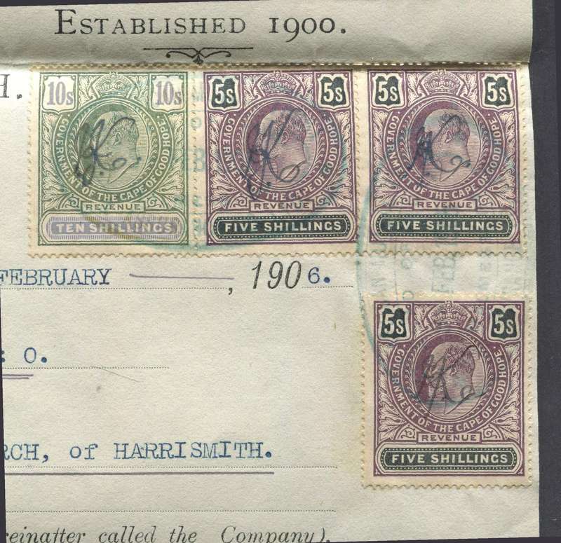 Cape of Good Hope - Revenue Document - Large African Mutual Document
