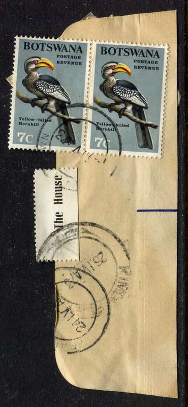 Botswana - Used On Piece