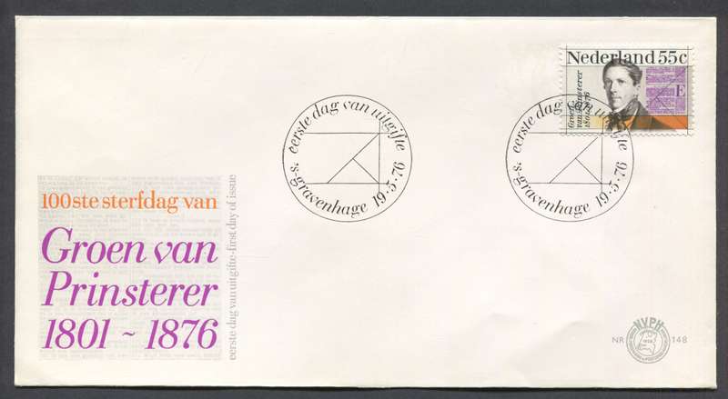 Netherlands - FDC - No 148 - 1976 - Unaddressed