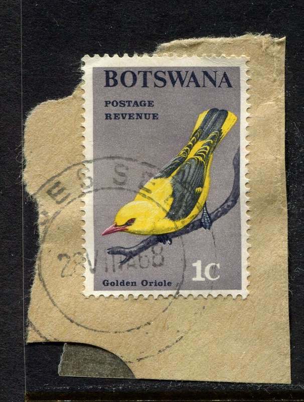 Botswana - Used On Piece