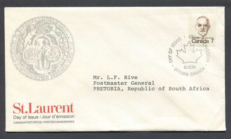 Canada - FDC - 1974
