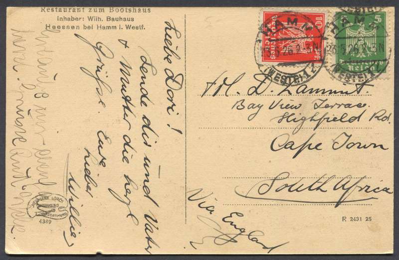 Germany - Post Card