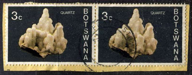 Botswana - Used On Piece