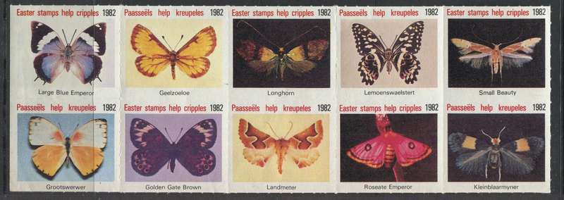 RSA - Cinderella - Easter Stamps - 1982