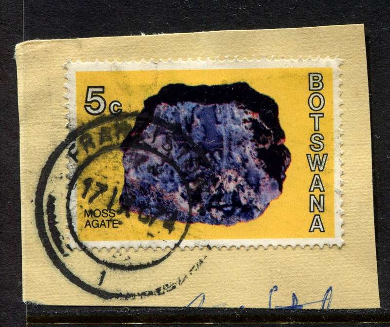 Botswana - Used On Piece