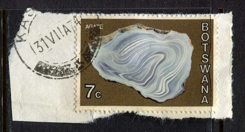 Botswana - Used On Piece
